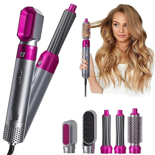 5 In 1 Hair Dryer Brush Multifunctional Hot Air Styler Hair Tools