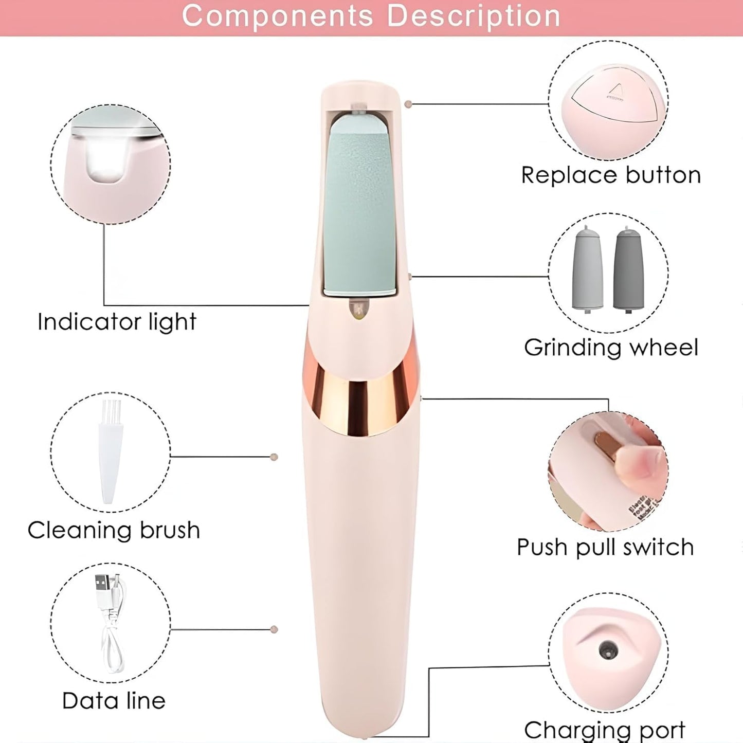 Flewless Callus Remover - Pedicure Tool